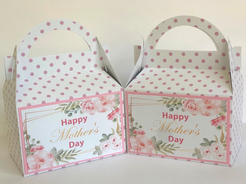 Mothers Day Gift Box, Personalized Mother's Day Favor Box, Gift for Mom, Her image 7
