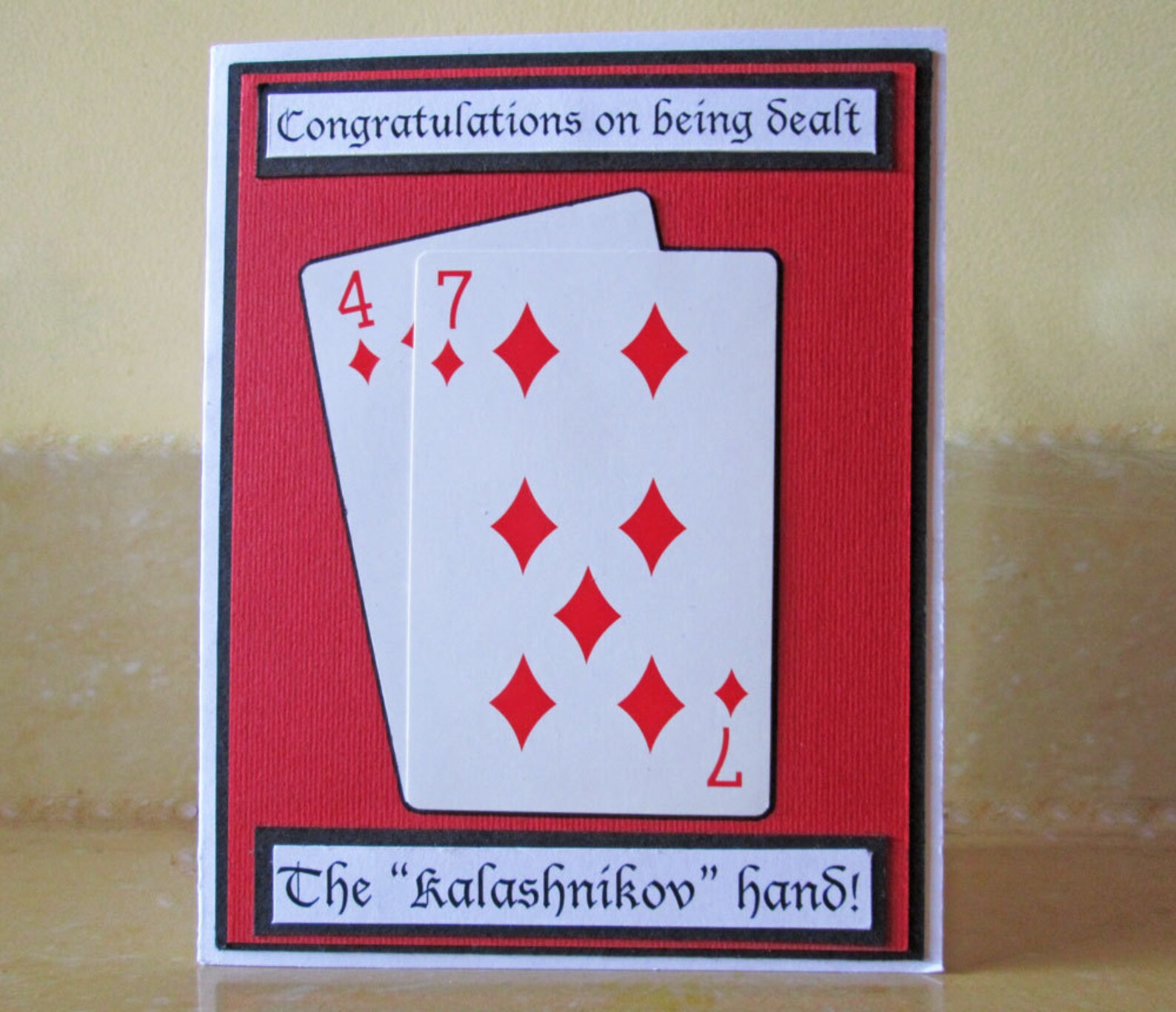 Casino Birthday Card Poker Birthday Card 21st Birthday Card Etsy