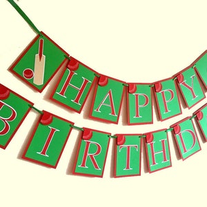 Cricket Banner, Cricket Birthday Banner, Cricket Birthday Decorations, Cricket Party Decorations, Cricket Garland, Cricket Sign, Bunting