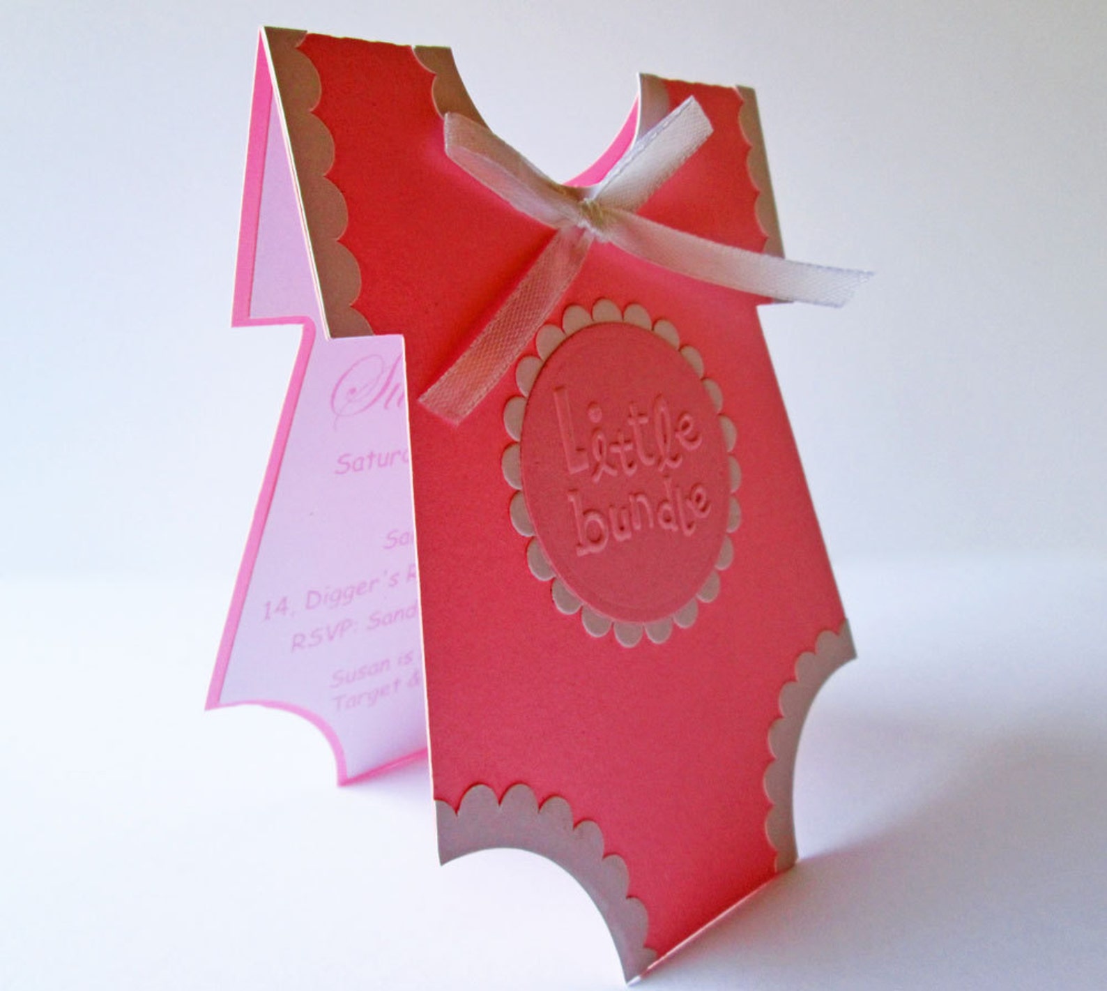 10 Girl Baby Shower Invitations Pink Baby Shower Invites Etsy