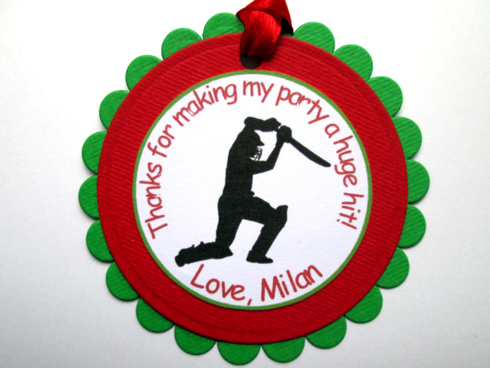 20 Personalized Cricket Gift Tags Cricket Birthday Cricket Etsy