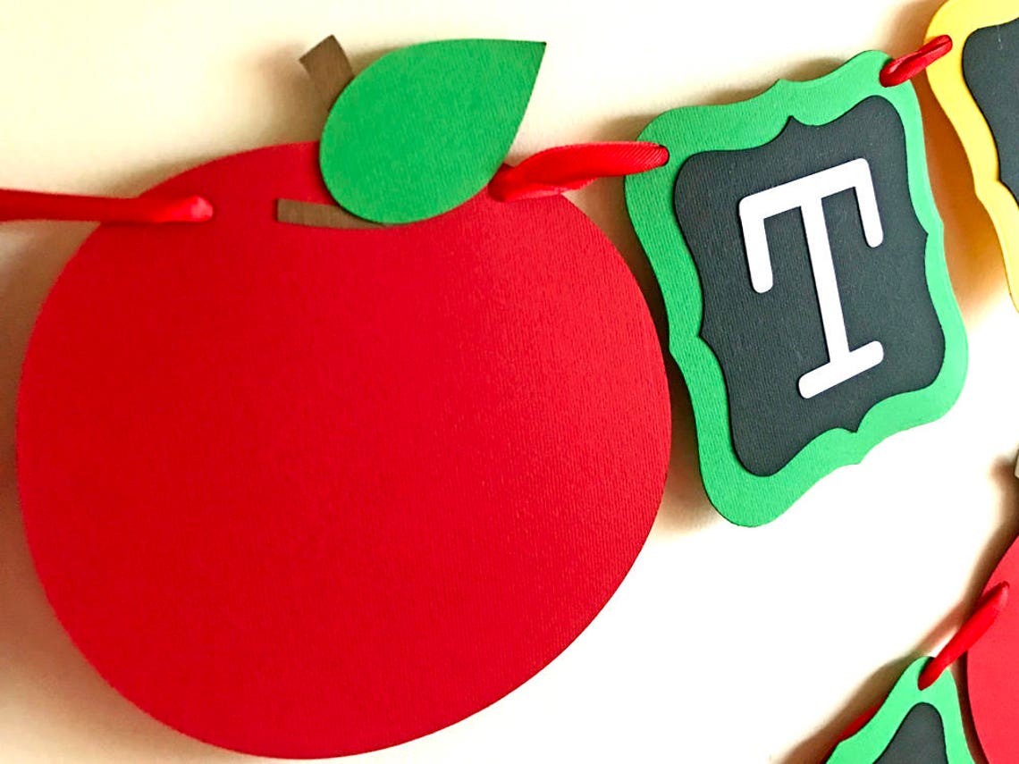 Back to School Banner First Day of School Teacher Banner - Etsy