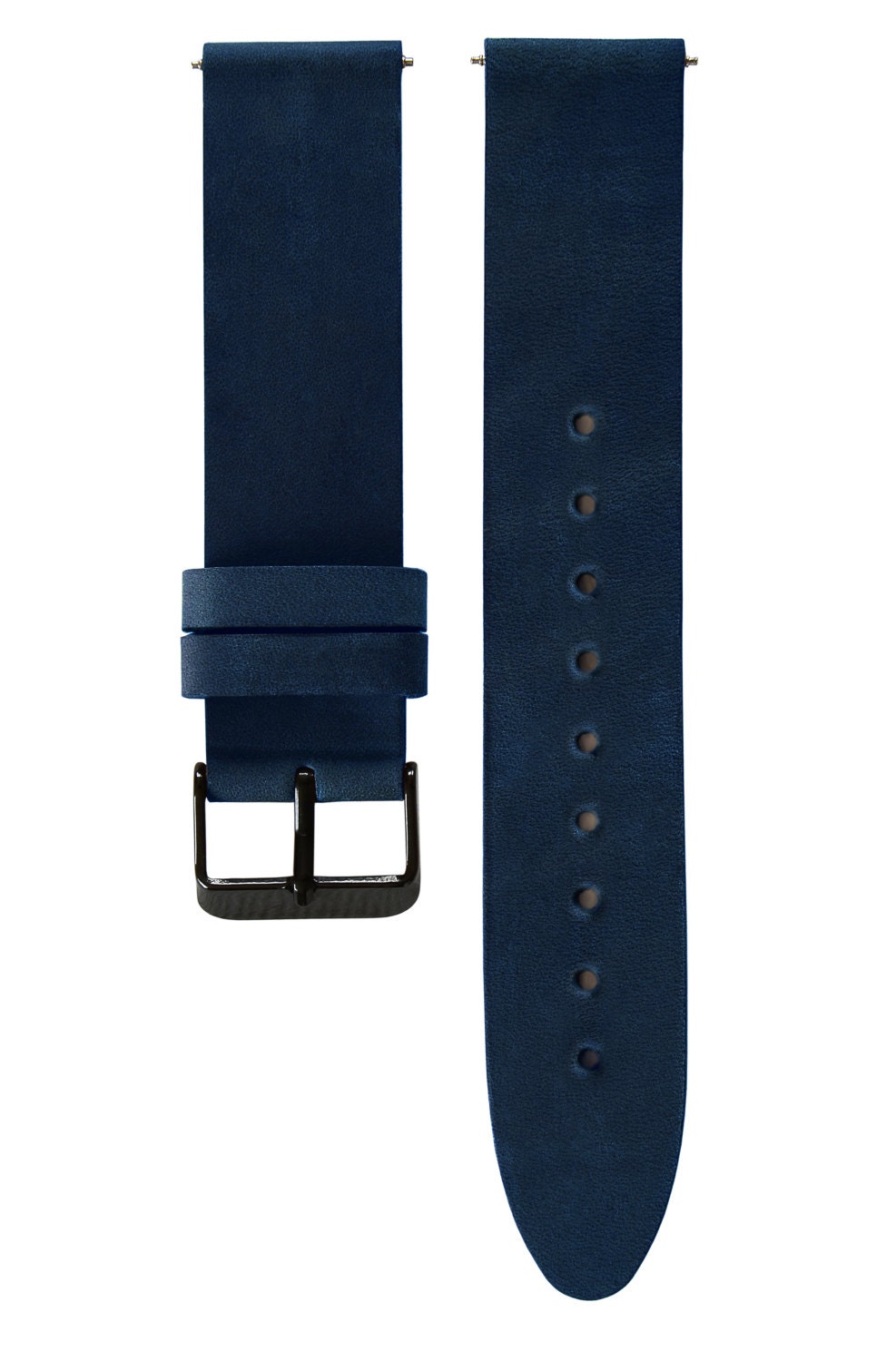 Blue watch strap Leather watch strap 20mm watch strap Watch Etsy
