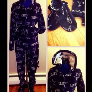 Dallas cowboys adult 2025 onesie