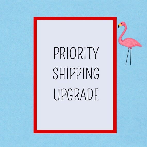 Priority Mail Upgrade United States Only Additional Postage Etsy