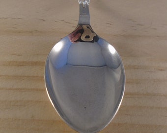Upcycled Silver Plated Teaspoon Necklace