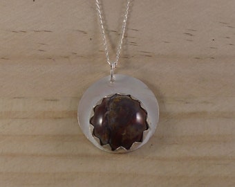 Sterling Silver Pietersite Necklace