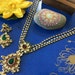 1 gram micro plated Kundan Set