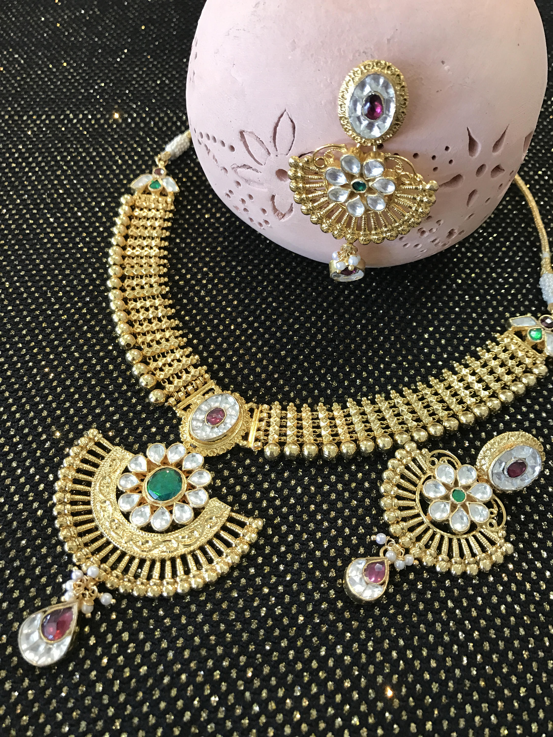 2gm gold plated jewellery deals