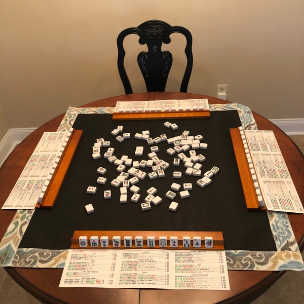 Mahjong Table Topper Etsy
