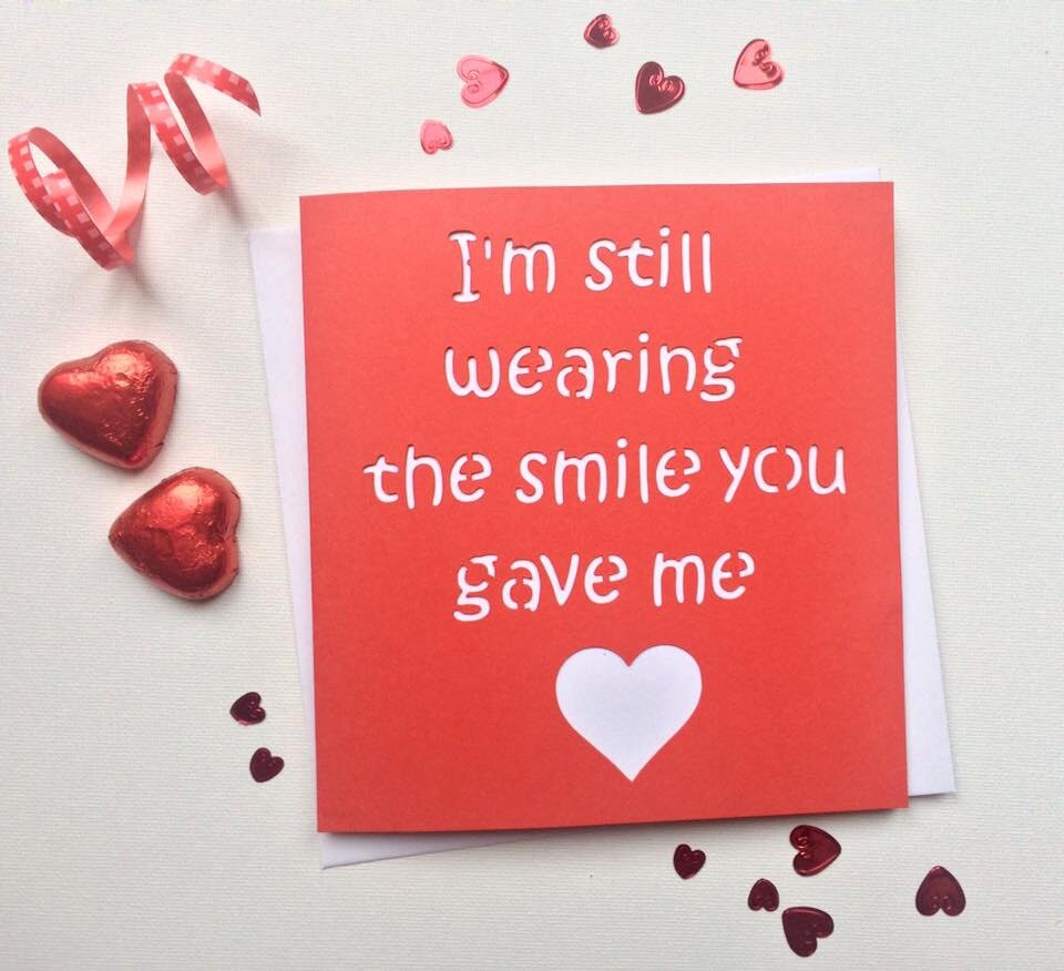 Anniversary card valentines card card for boyfriend | Etsy