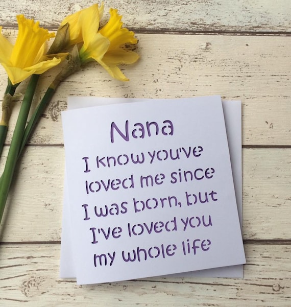 gifts for nanna on mothers day