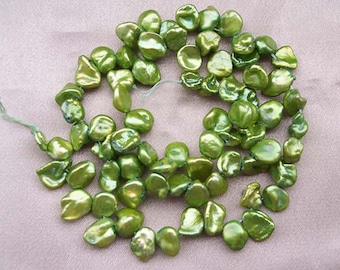 Chunky Keshi Pearls on Temporary Strand