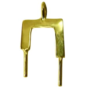 Unique and Modern 18K Yellow Gold Pearl Pendant Setting