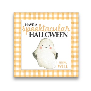 Have a SPOOKtacular Halloween | Ghost Halloween Gift Tag