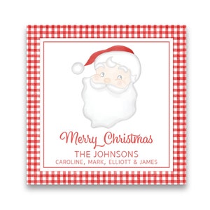 GESCHENK-ANHÄNGER |  Vichykaro Weihnachtsgeschenk