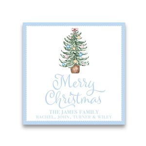 |  Kerstboom Cadeau Tag