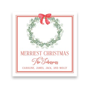 ETIQUETA DE PRESENTE de Natal | Etiqueta de presente de Natal