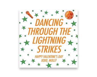 Lightning Strikes | VALENTINE TAG