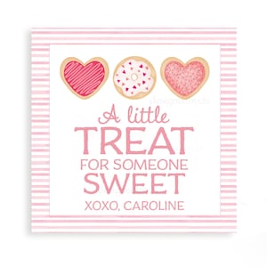 Un piccolo regalo / TAG DI SAN VALENTINO ad acquerello