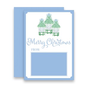 Weihnachtlicher Geschenkkartenhalter