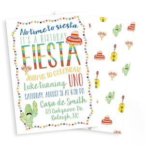 FIESTA Invitation | Digital Download and Print/Ship Option