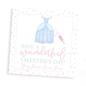 Passez une joyeuse Saint-Valentin | TAG Cendrillon aquarelle Saint-Valentin