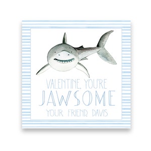 You're JAWSOME  | Shark Valentine Tag
