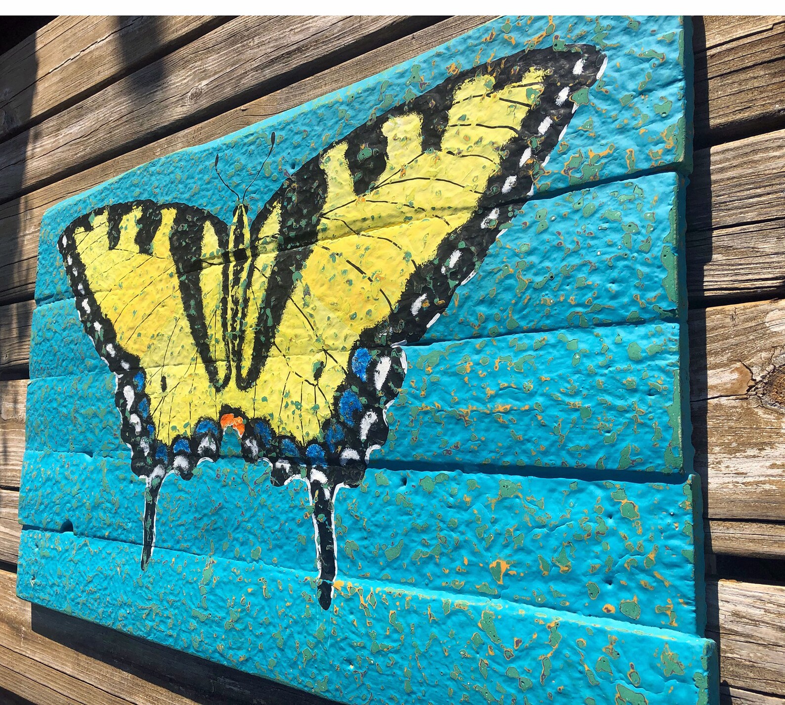 Tiger Swallowtail Butterfly Painting Butterfly Art Butterfly Etsy