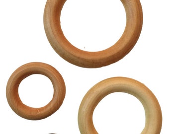 maple wood teething rings