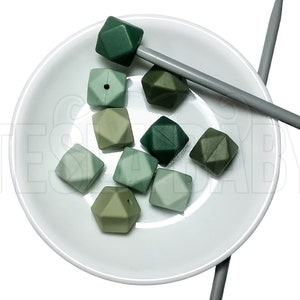 Knitting Needle Stoppers - Forest Mix - Beader Caps - Beader Tips - Back Stoppers - Point Protectors - End Stoppers - Stitch Holder