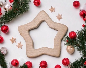 Star - Wood Shape - Birch/Beech Wood