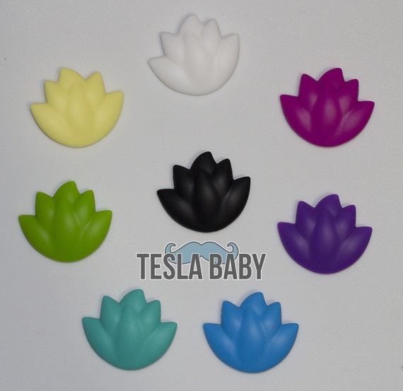 CLEARANCE Lotus Silicone Pendant Seamless Silicone Lotus Flower Beads in 8  Colors Bulk Silicone Beads Wholesale DIY Jewelry -  Sweden