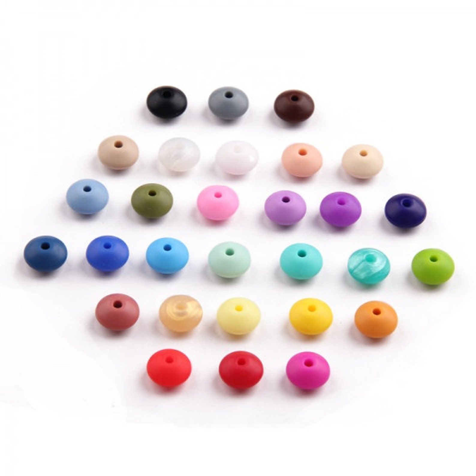Silicon abacus beads billiay