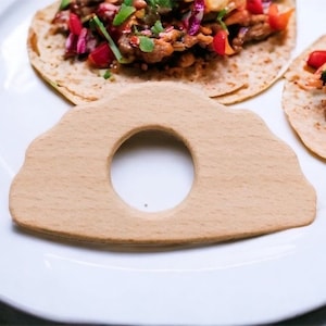 Wood Taco Shape - DIY Wood - Etsy