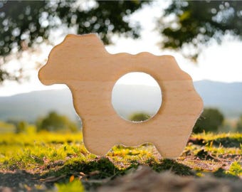 Wood Sheep Lamb Shape