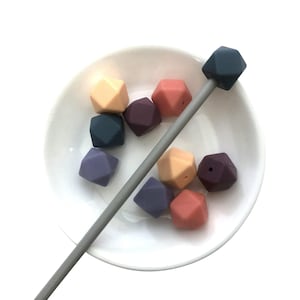 Knitting Needle Stoppers - Sunset - Beader Caps - Beader Tips - Back Stoppers - Point Protectors - End Stoppers - Stitch Holder