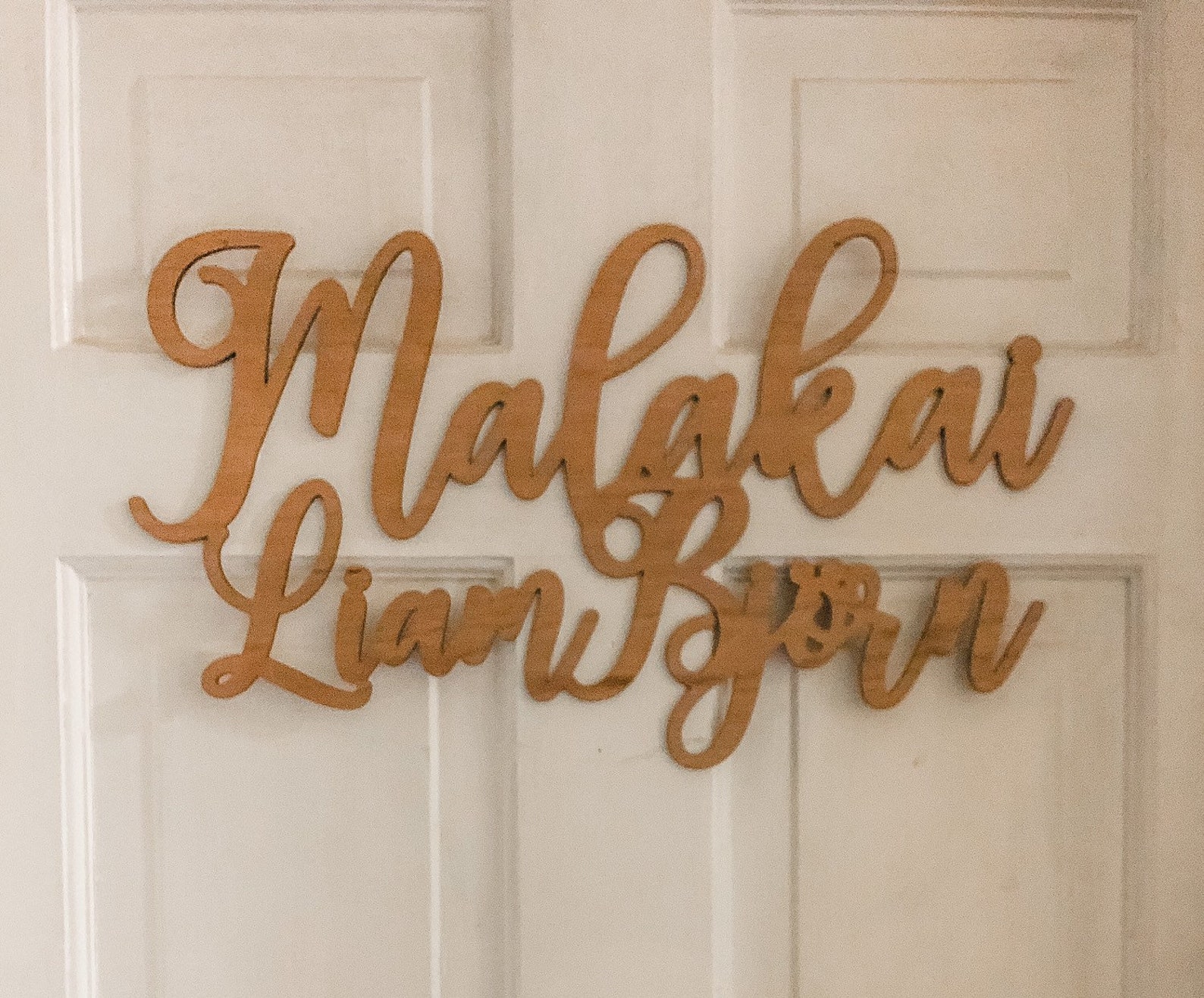 Nursery Name Sign Wood Name Sign Baby Wall Name Wooden Etsy