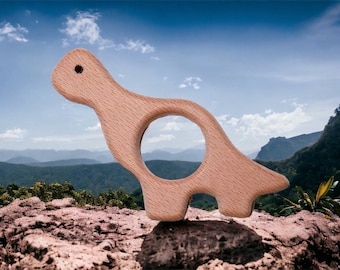 Dinosaur Brontosaurus - DIY Wood - Wood Shape - Birch - Beech Wood Toy - Wood - Engravable - Personalized