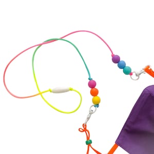 Rainbow Mask Lanyard - Safety Mask Lanyard