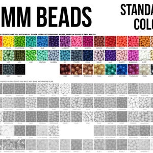 10-1,000 - Silicone Beads, 9 mm Silicone Beads - Seamless Silicone Beads - Standard Colors