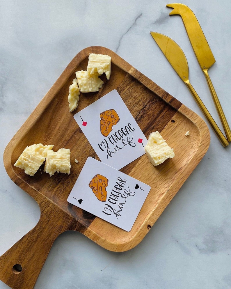 Cheese Print Charcuterie Board Stocking Stuffer Gifts for image 1