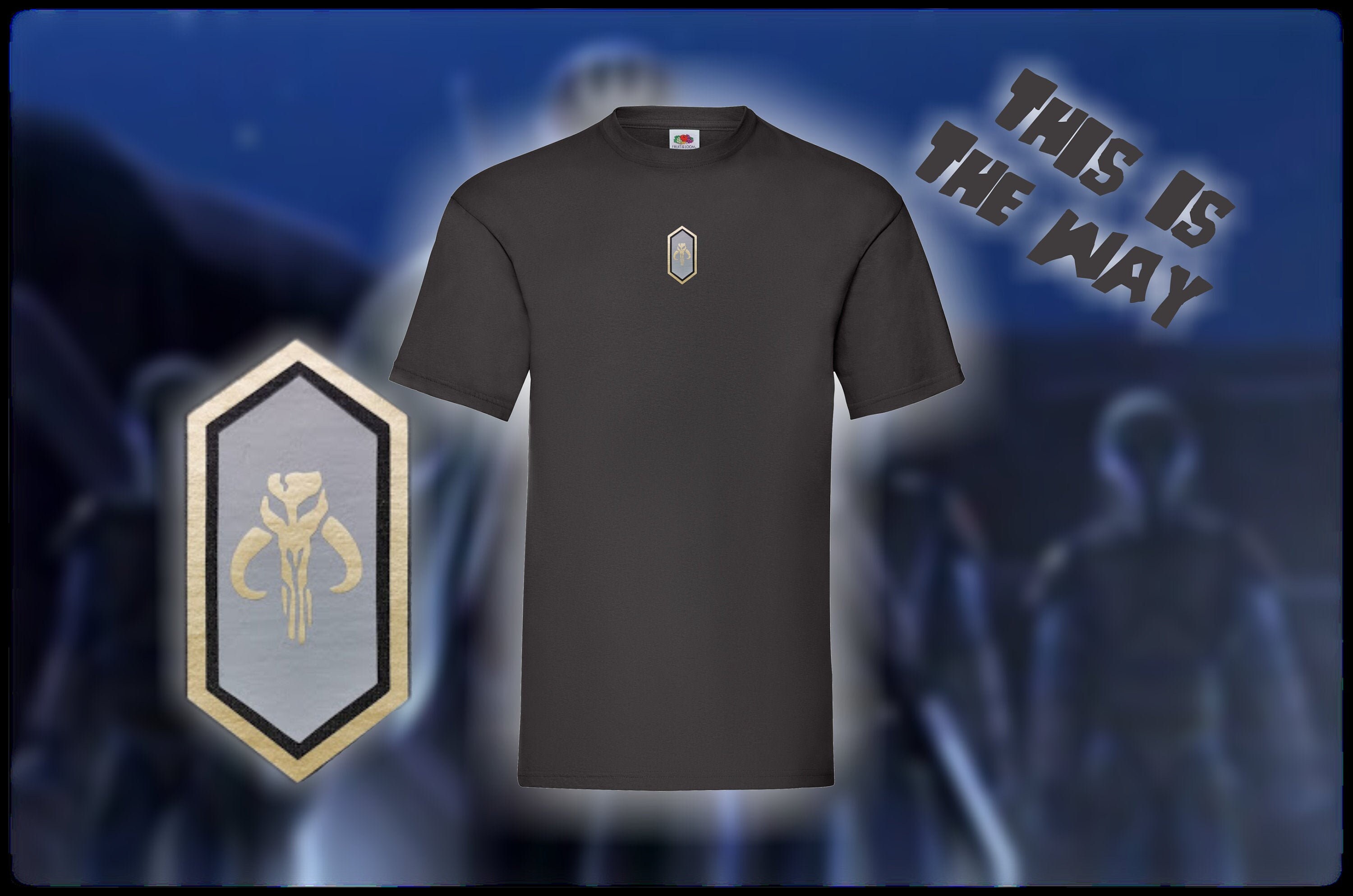 Star Wars The Mandalorian Iron Heart T Shirt Etsy