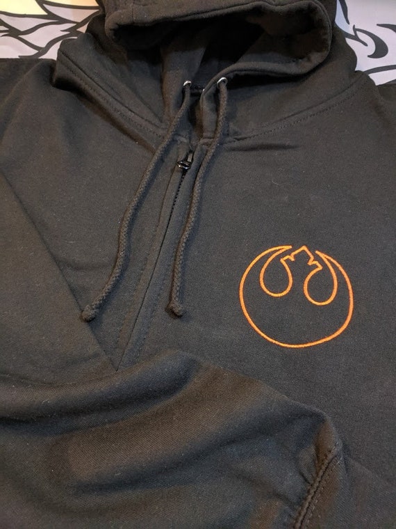 star wars zipper hoodie