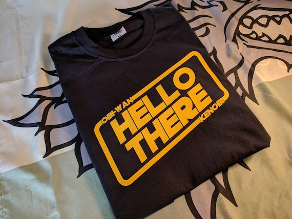 obi wan hello there shirt