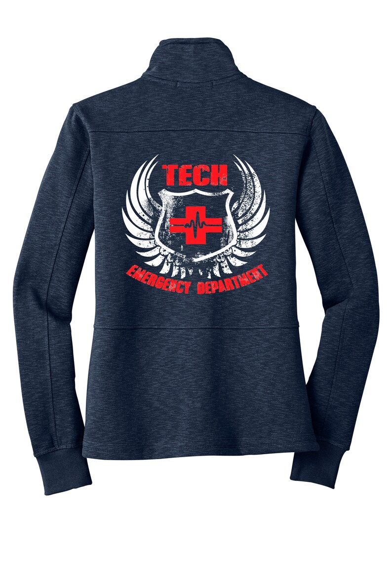 ER Tech Jacket Personalized ER Jacket Scrub Jacket for Her Etsy