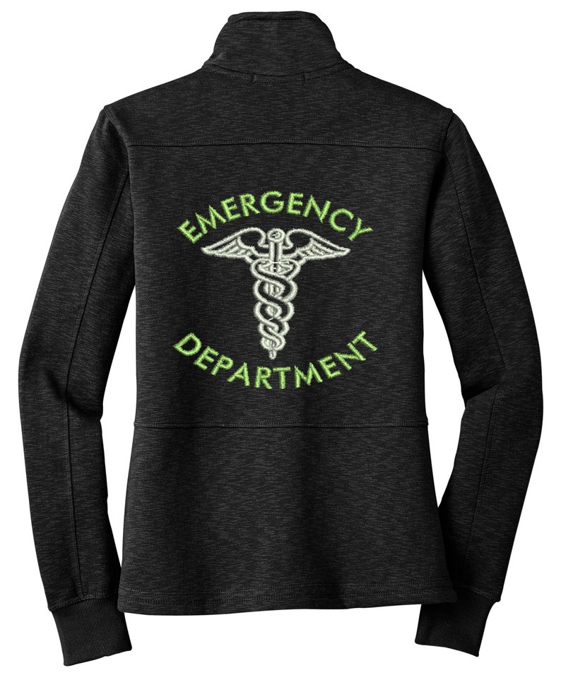 Emergency Nurse Jacket ER Nurse Jacket Women's Nursing Etsy