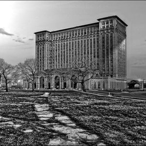 Digital: 1913 - Michigan Central Depot (Detroit) remastered in detail