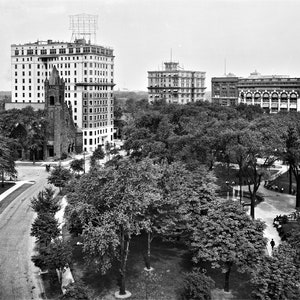 1907 Hotel Tuller in Detroit - Digital Download