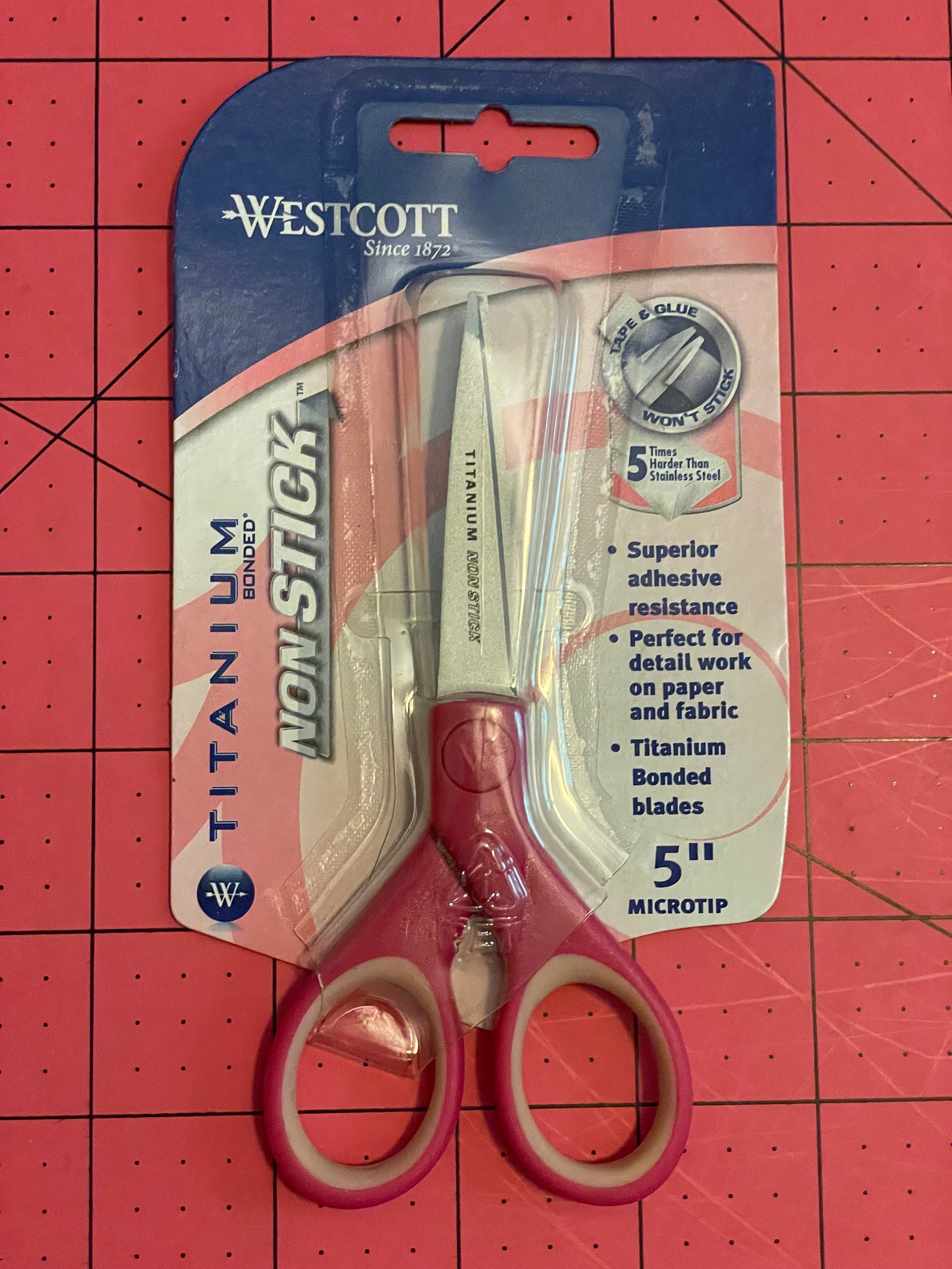 Westcott Titanium Bonded Nonstick 5 Microtip Scissors 